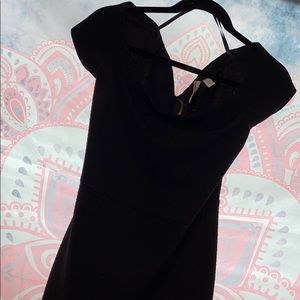 Black dress good for a wedding